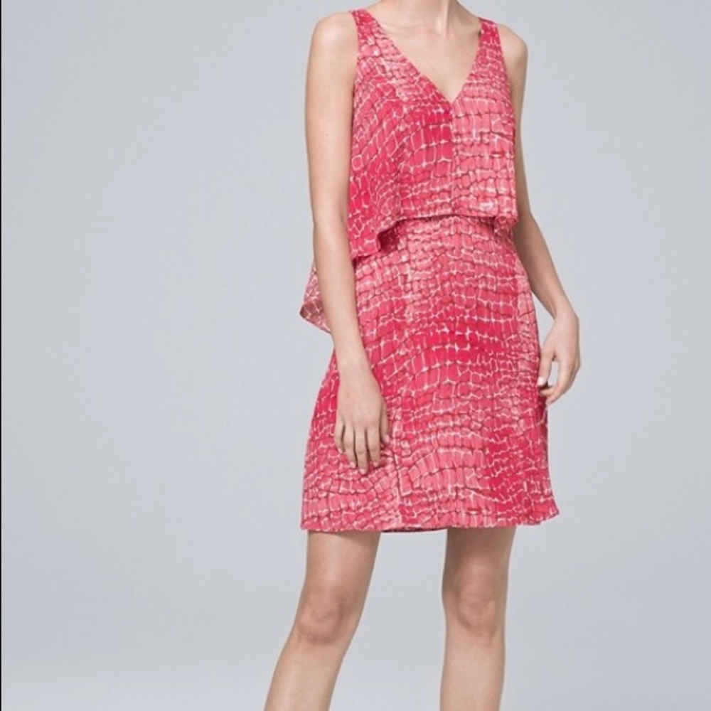 New ABSTRACT POPOVER SHIFT DRESS